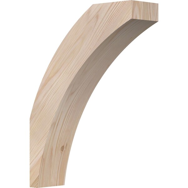 Ekena Millwork 3 1/2"W x 12"D x 16"H Thorton Smooth Knee Brace, Douglas Fir BRC04X12X16THR00SDF - main